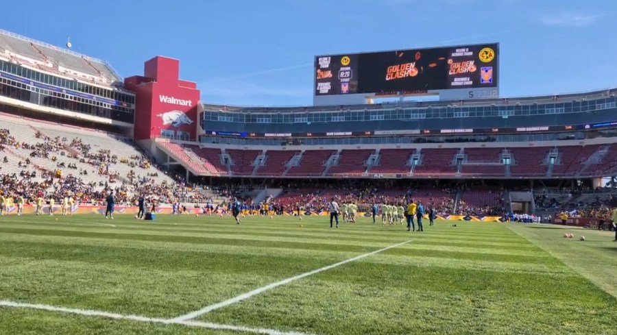 Golden Clash brings international match to Razorback Stadium for first time