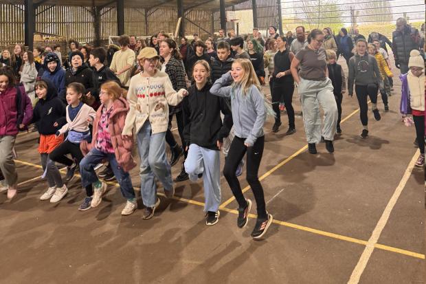 School fun run planned by students raises £250 for Comic Relief