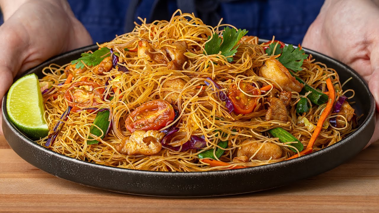 How to make PF Chang’s Singapore street noodles at home | Easy copycat ...
