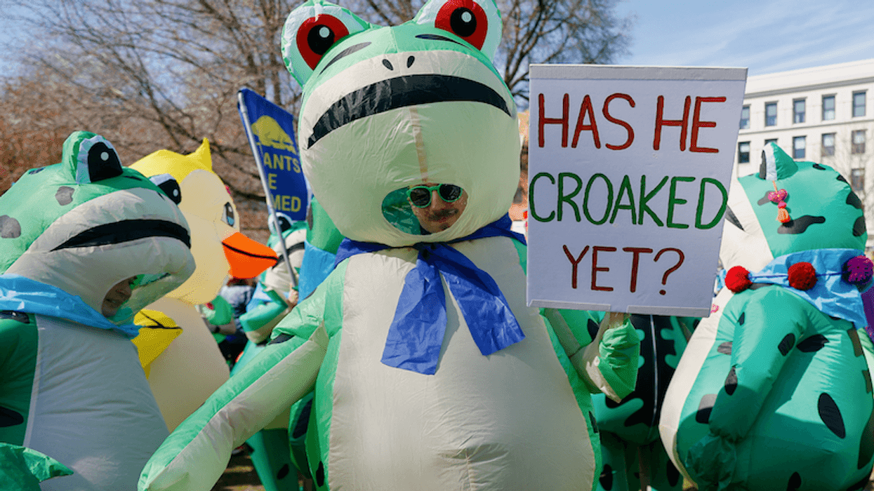 No Kings protesters having 'fun' trolling Trump has GOP 'sweating ...