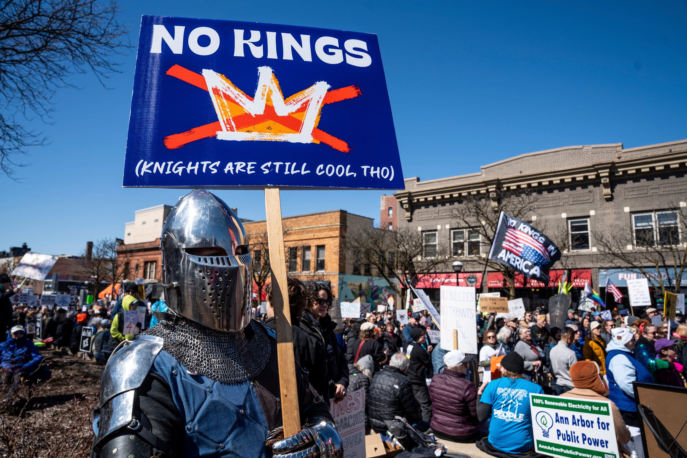 No Kings rallies in Michigan: What we saw, how White House responded