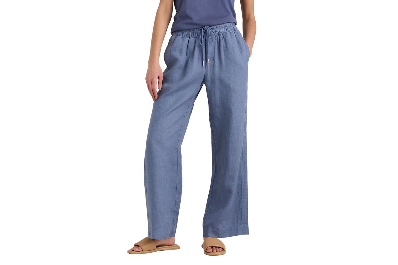 Quince 100% European Linen Wide Leg Pants