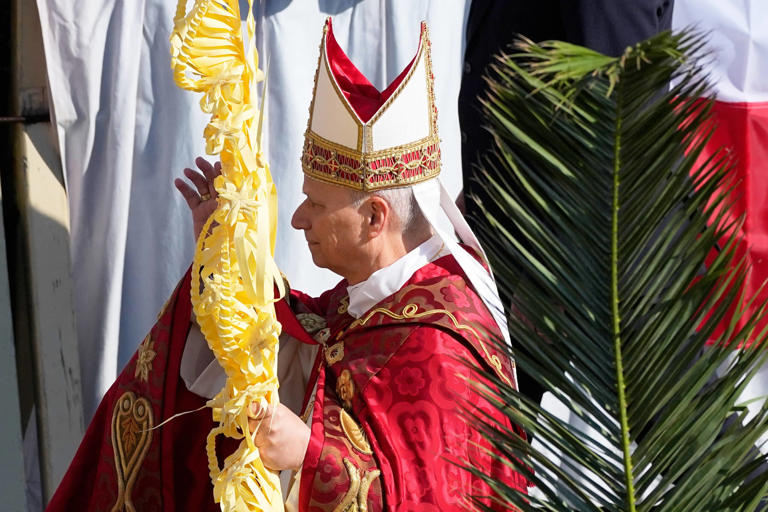 Pope Leo XIV opens Holy Week with Palm Sunday Mass, prayers