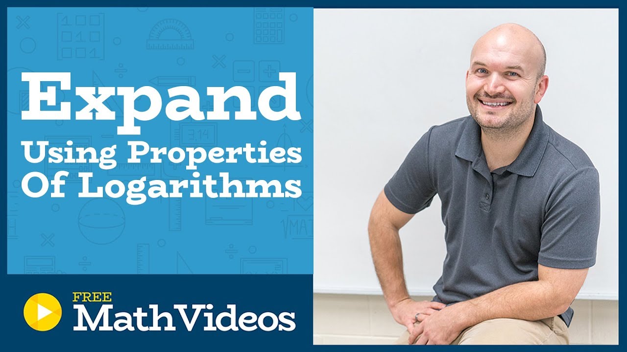 Master expanding logarithmic expressions using the rules of logarithms