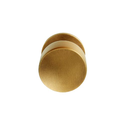 Crate & Barrel, Oval Antique Brass Knob