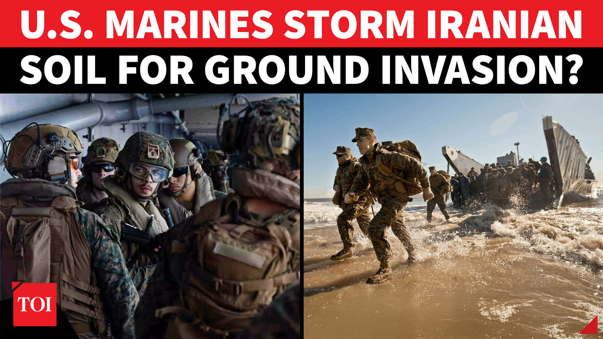 Iran IRGC vs US Marines: Thousands of elite soldiers storm Middle East ...
