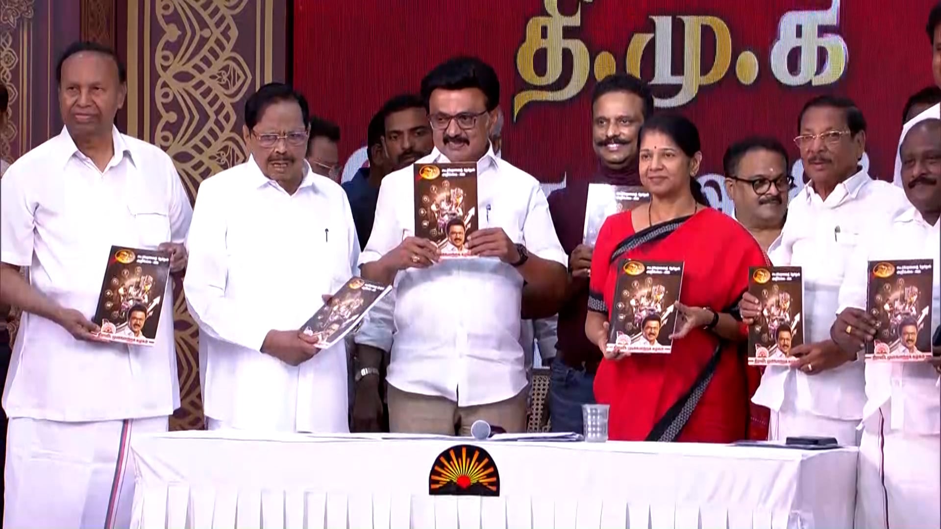 MK Stalin unveils DMK manifesto amid freebie race, ideology clash in ...