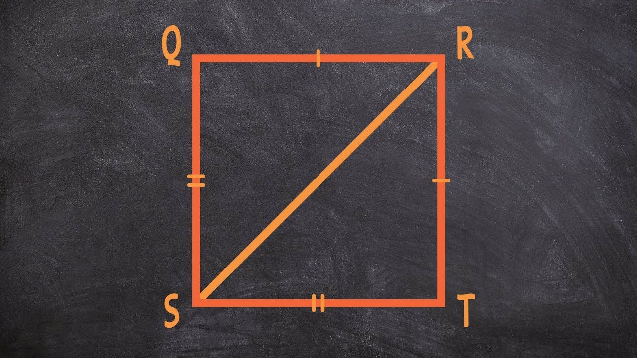 How to write a proof using SSS congruence theorem - congruent triangles