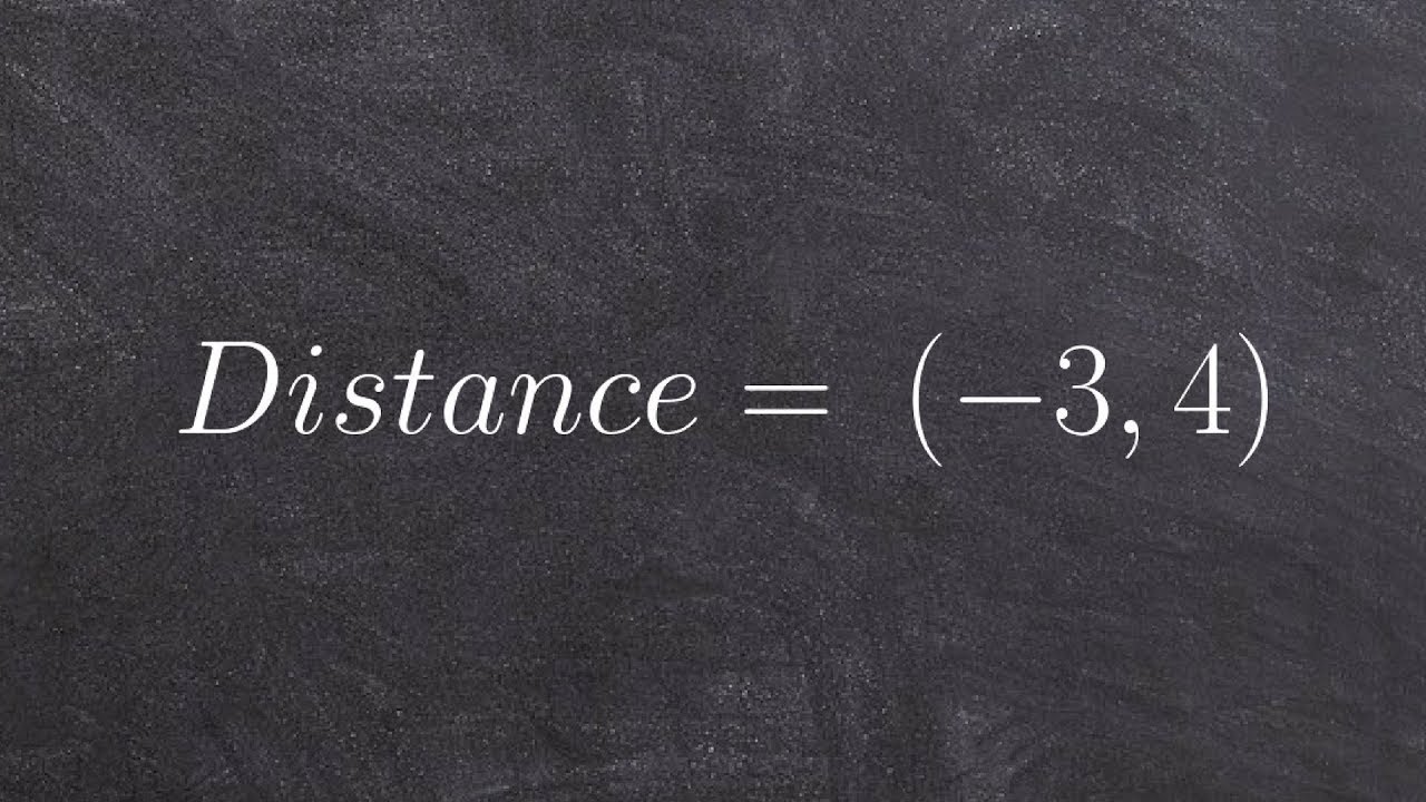 Determine the distance between two points on a coordinate axis
