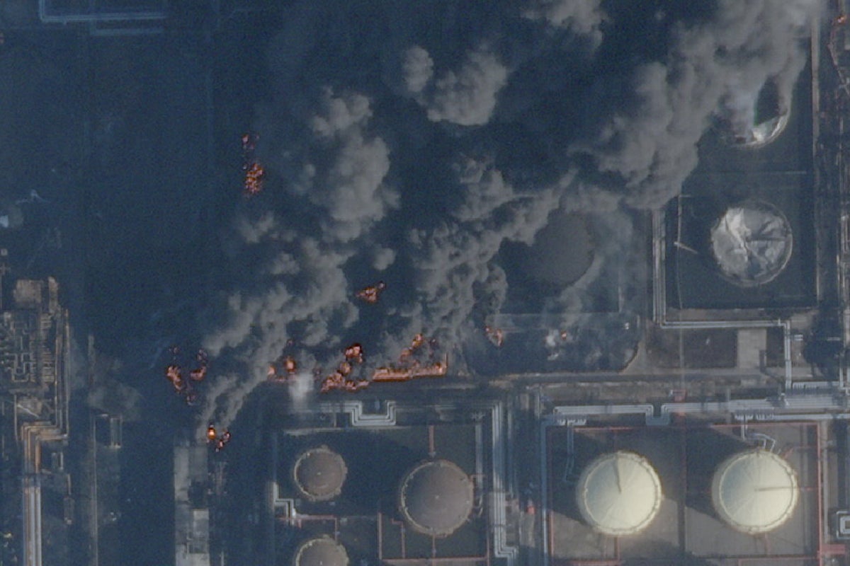 Ukraine live: Moscow claims it’s captured village as Russian port hit<br>