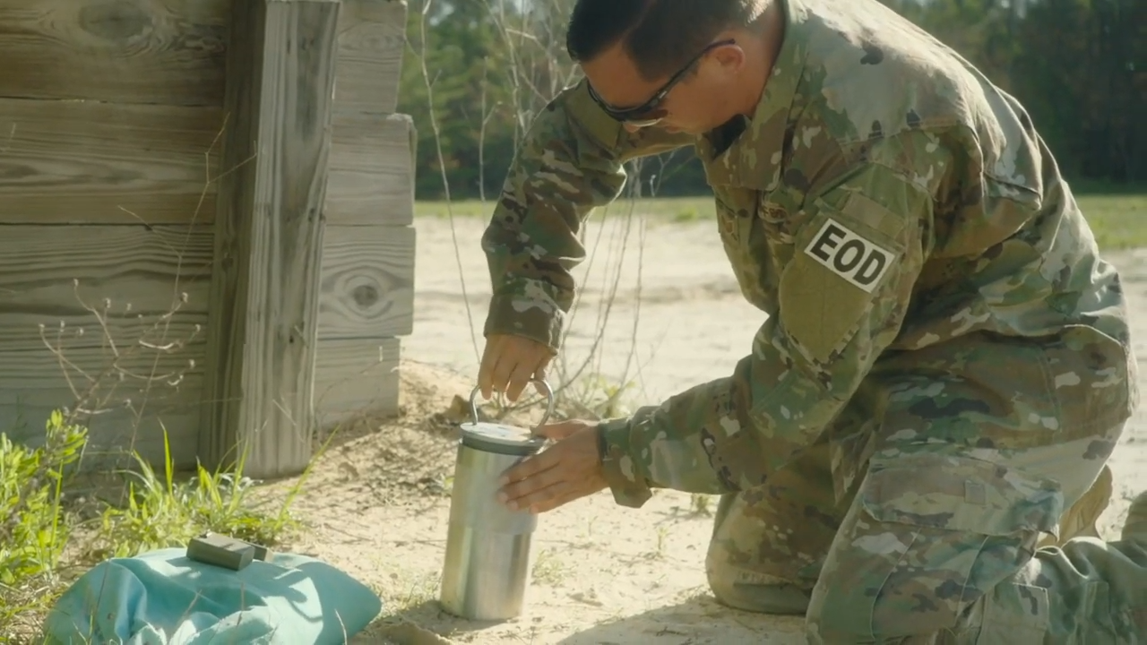 Air Force EOD: Experts in disarming deadly explosives