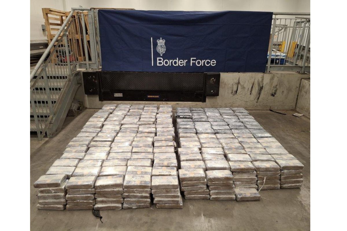 Man charged after seizure of £75m worth of cocaine