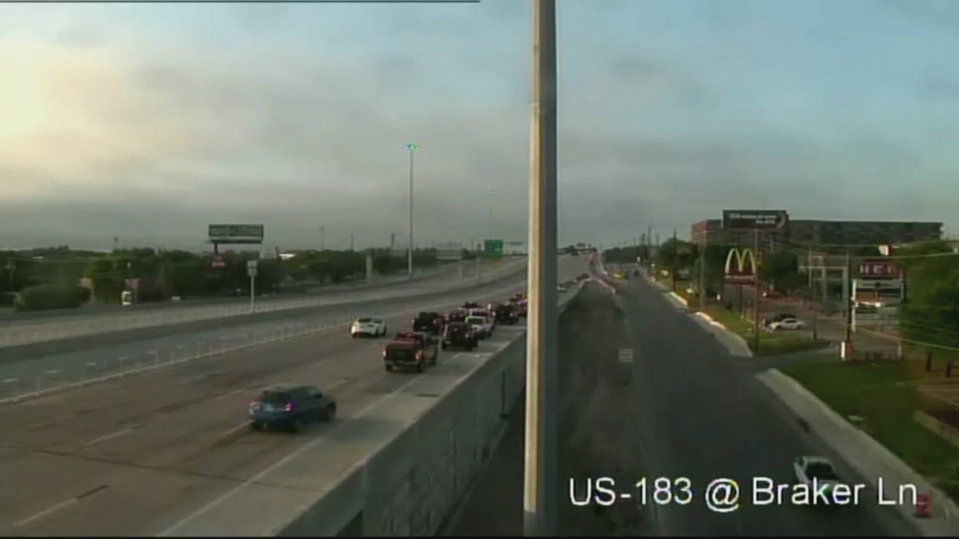 US 183 southbound lanes closed after deadly crash