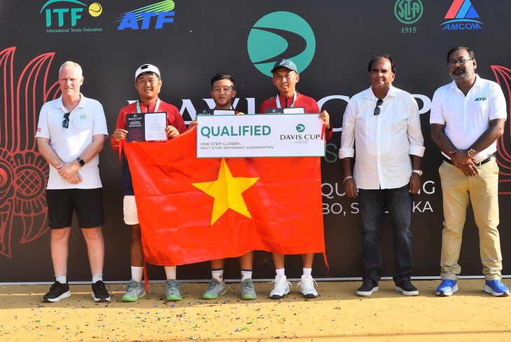Quần vợt Việt Nam vượt qua vòng sơ loại Davis Cup Junior