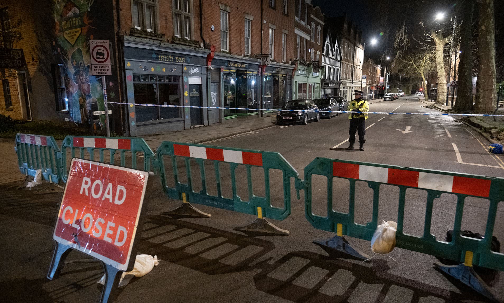 Man, 30, is arrested after multiple people are hit by a car in Derby ...