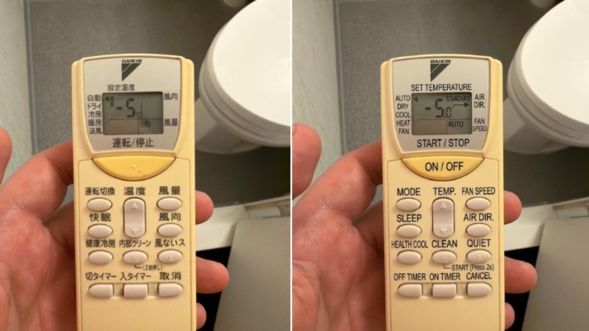 US man uses Google's AI tool to decode Japanese AC remote at 4 am