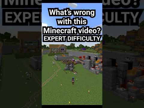 What's wrong with this Minecraft video? EXPERT DIFFICULTY