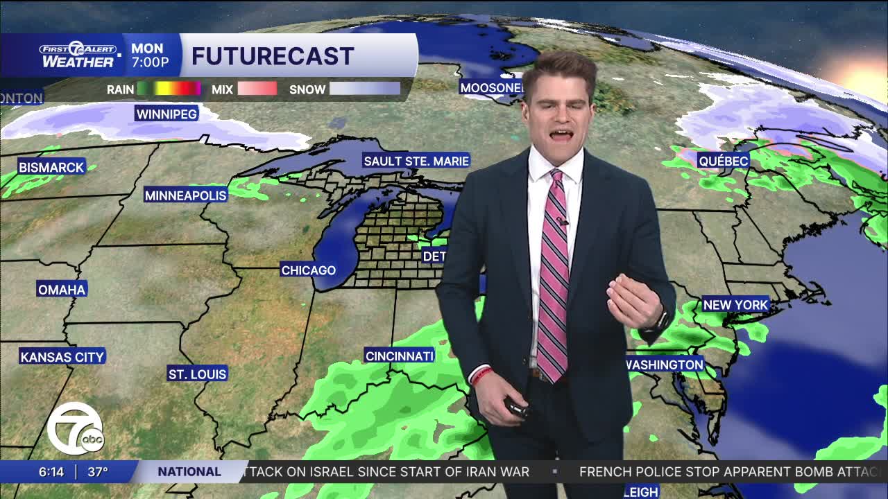 Metro Detroit weather: Warm start to the week, but severe weather ...