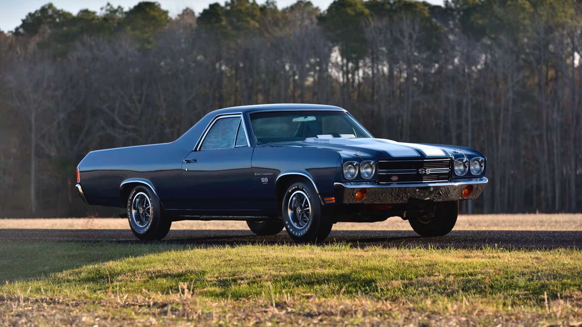 1970 Chevrolet El Camino SS 454 LS6 Front Three Quarter