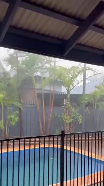 Tropical cyclone Narelle lashes Western Australia with heavy rain and winds