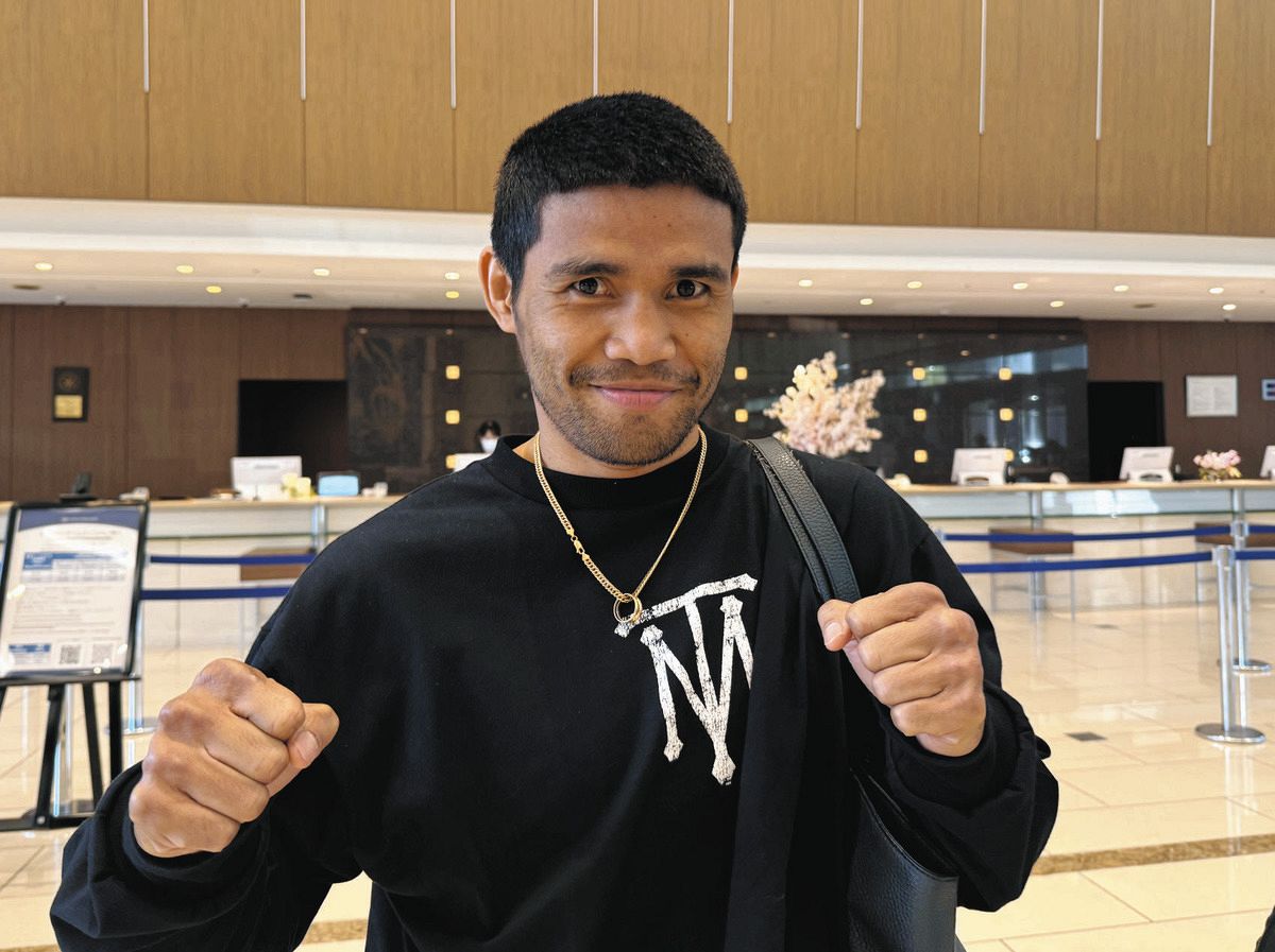 【ボクシング】元世界2階級制覇王者マーロン・タパレスが来日 4月3日、小国以載と123.5ポンド契約10回戦へ「ノックアウトできれば」
