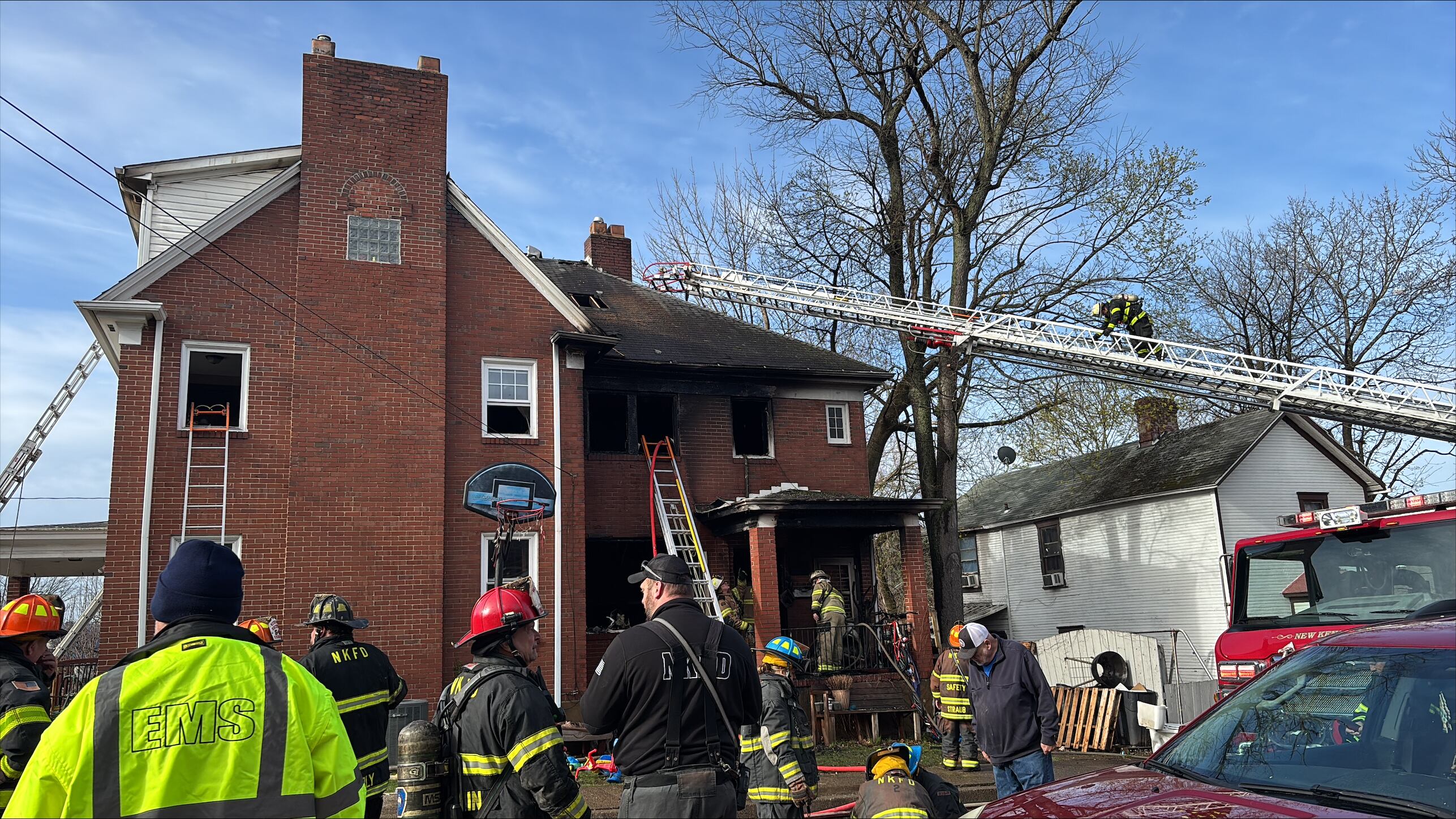 Family escapes from intense house fire in Westmoreland County