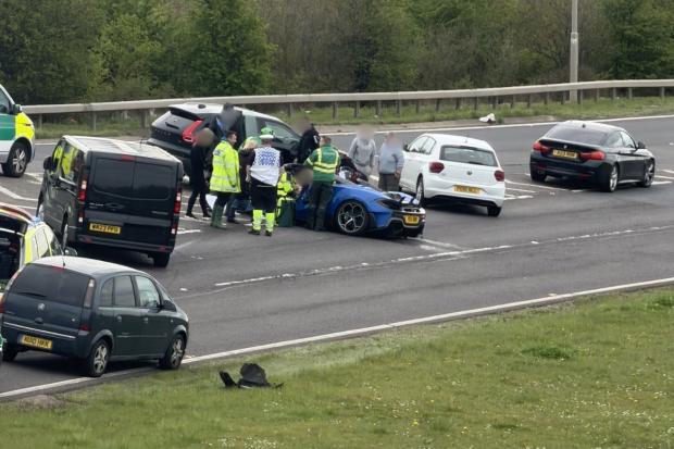 Man taken to hospital after crash on major south Essex road