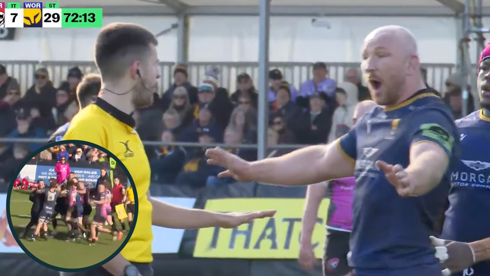 Champ coach slaps Prem winner in bizarre on-the-field incident