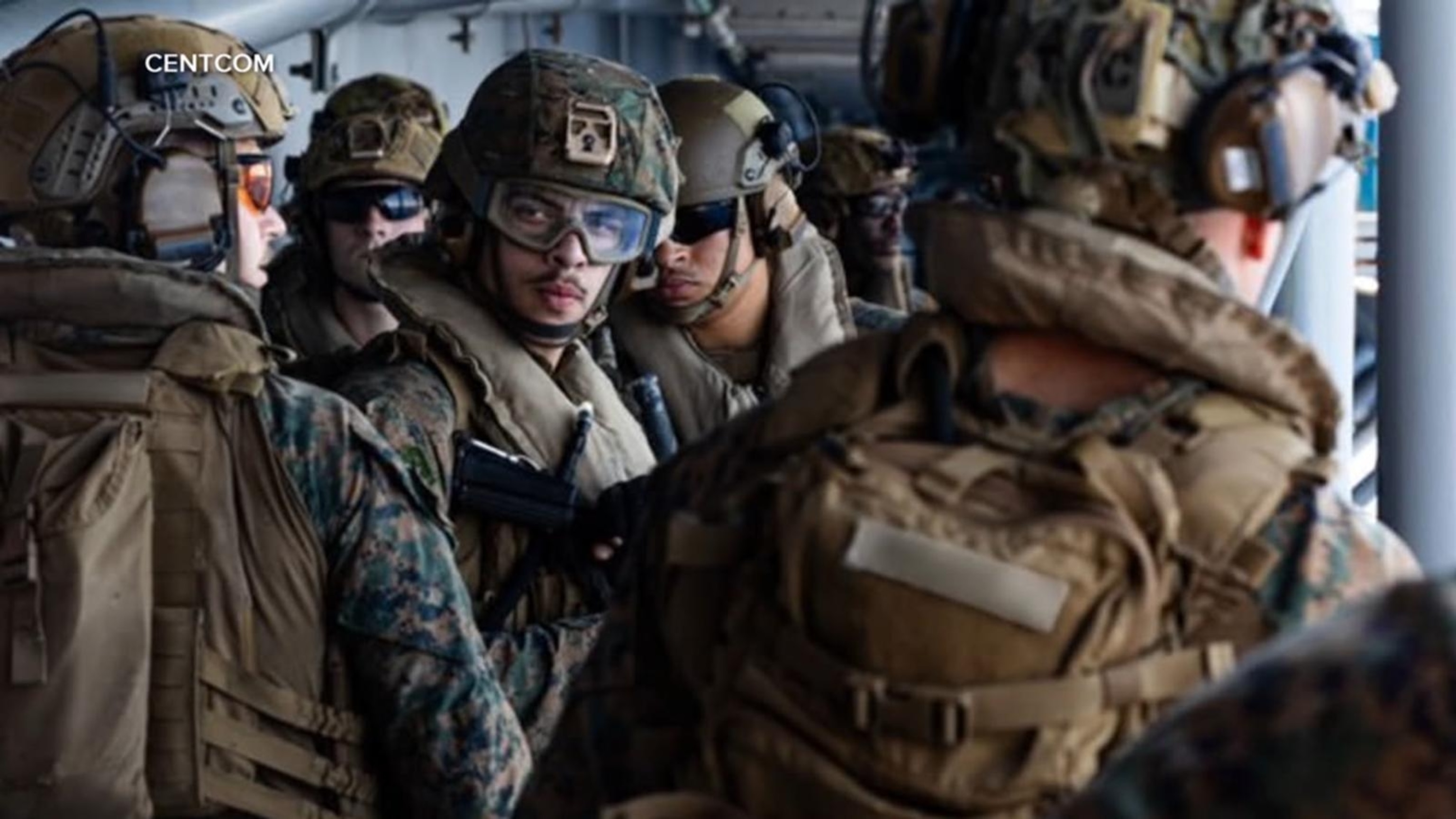 US says 1st ground forces arrived in Middle East<br>