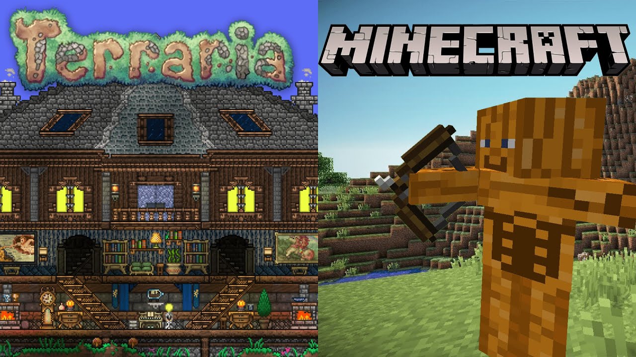 Terraria Tuesday! Minecraft player destroys Terraria bosses