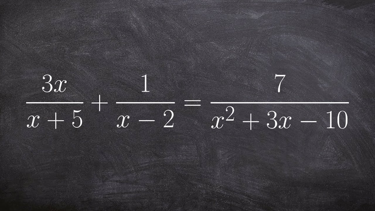 Learn how to solve a rational equation and identify the extraneous ...