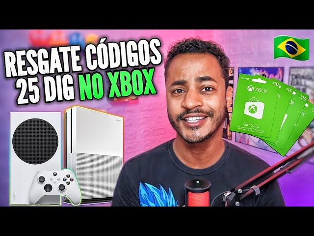 COMO RESGATAR CÓDIGOS DE 25 DIGITOS NO XBOX ONE E XBOX SERIES