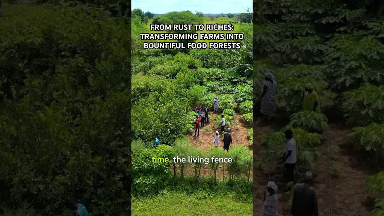 From rust to riches: Transforming farms into bountiful food forests!
