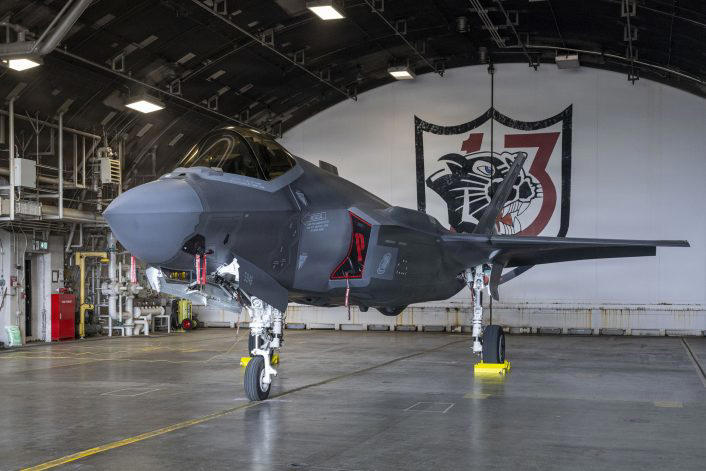 Misawa's 13th Fighter Squadron receives first F-35s