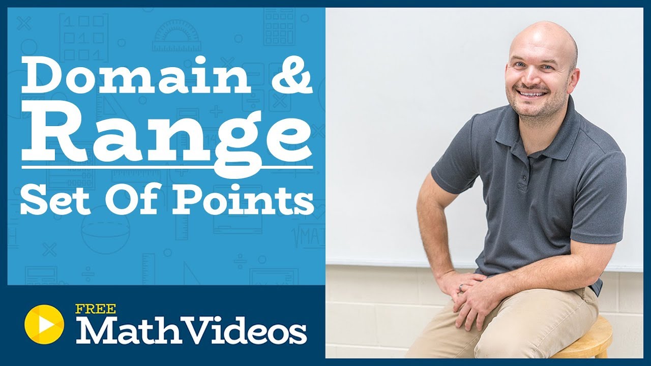 Master determining the domain and range from a set of points