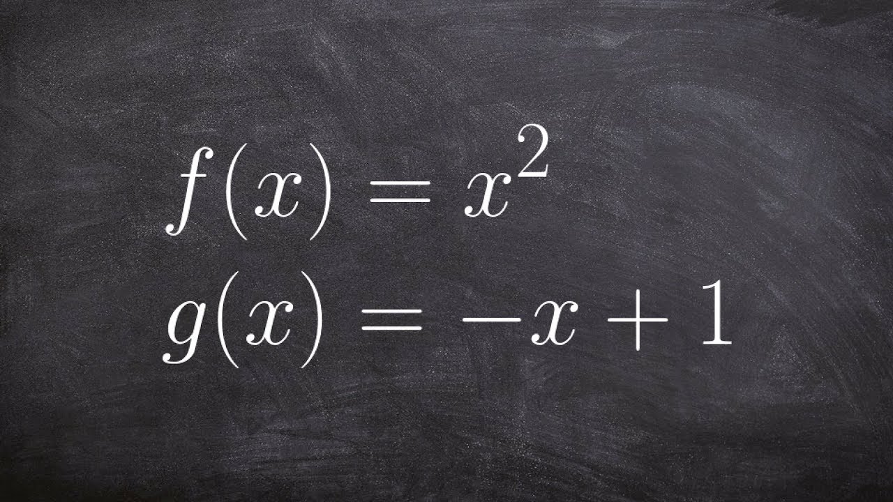 How to find the difference of two functions