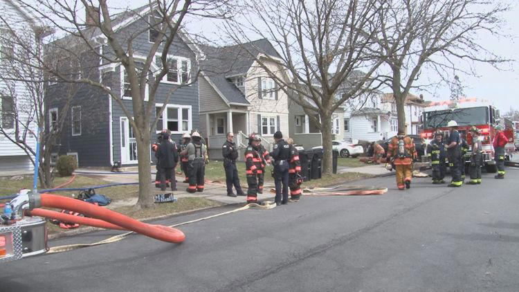 Kenmore house fire displaces 2 families; Red Cross provides help