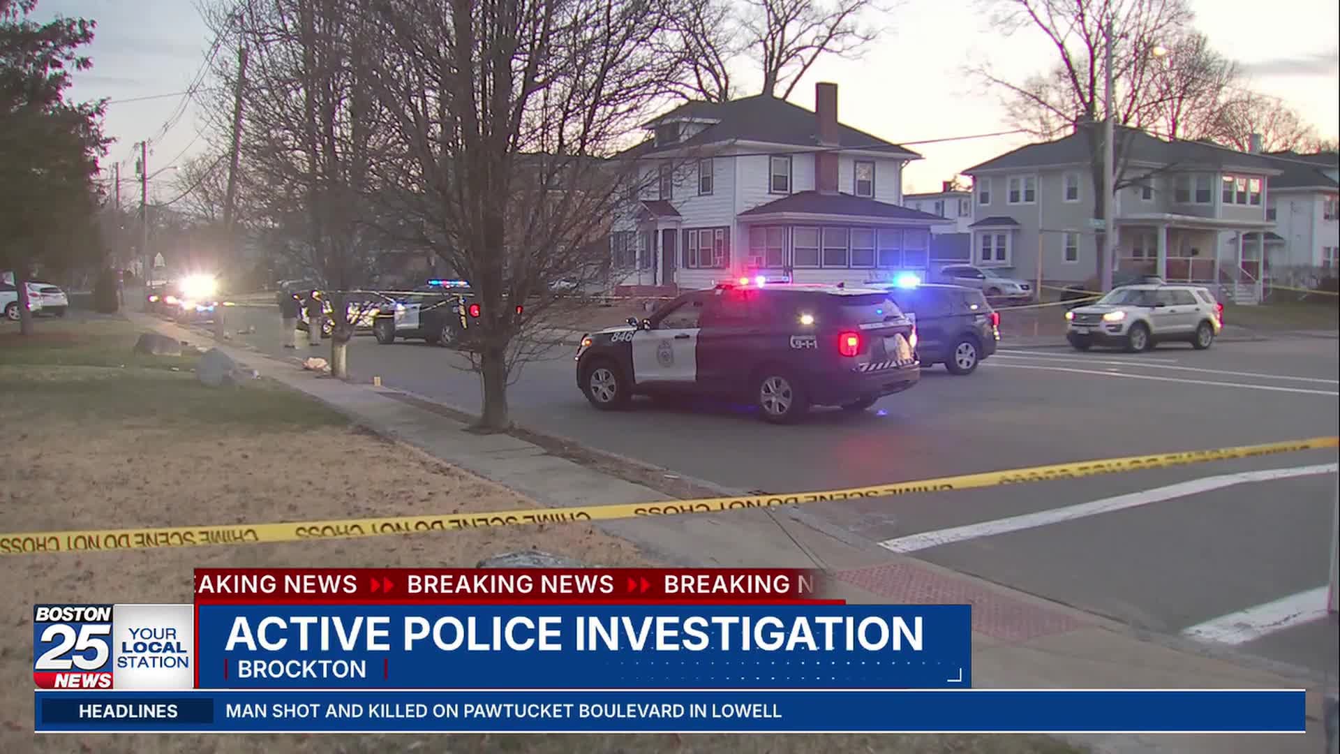 Shooting under investigation in Brockton