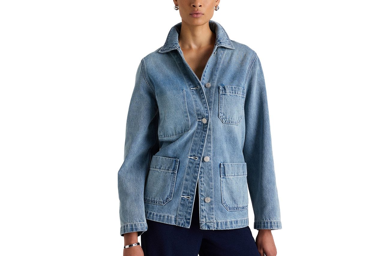 Quince 100% Organic Cotton Denim Chore Jacket