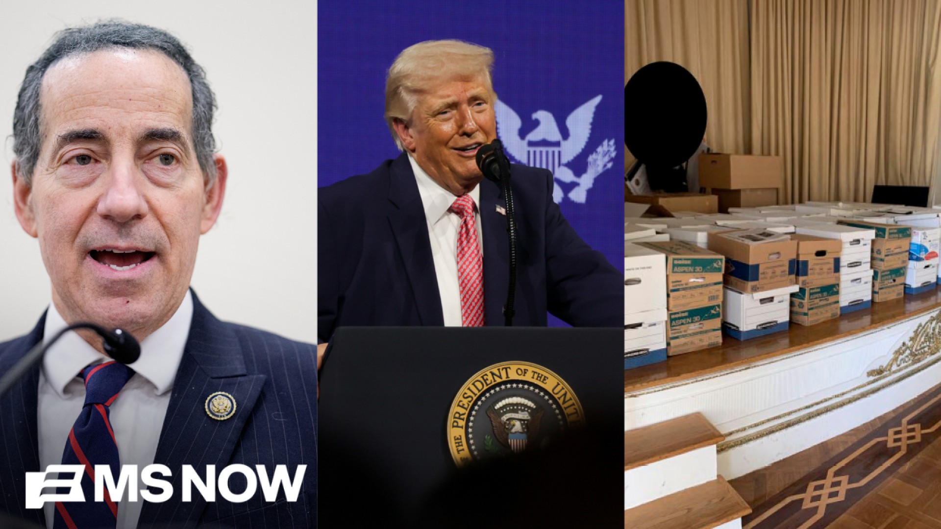 Top Dem slams DOJ for 'staying secret' on reports of Trump hoarding ...