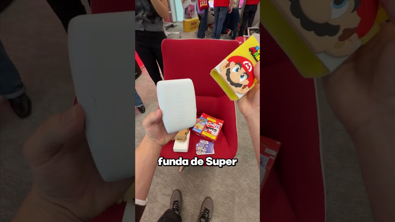 Impresora para Nintendo Switch. Instax Mini Link 3 Super Mario