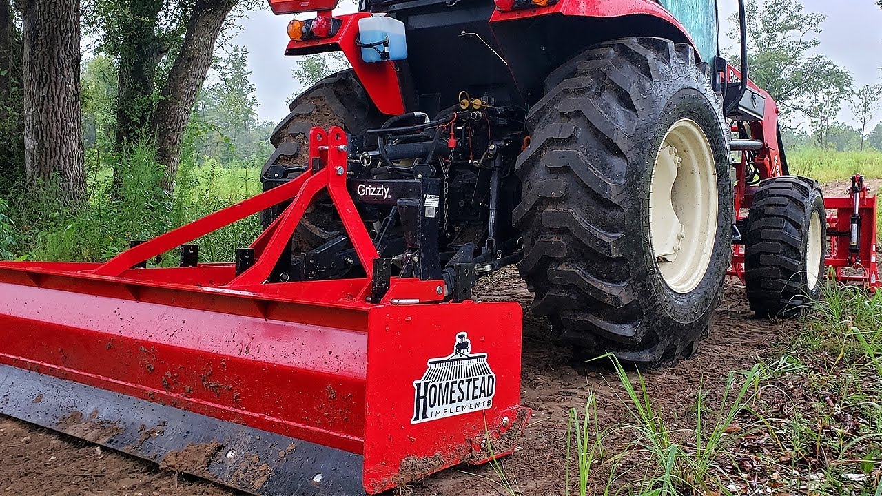 Why a box blade is the first implement you really need