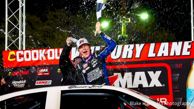 Conner Jones scores emotional and unlikely win after running out of gas