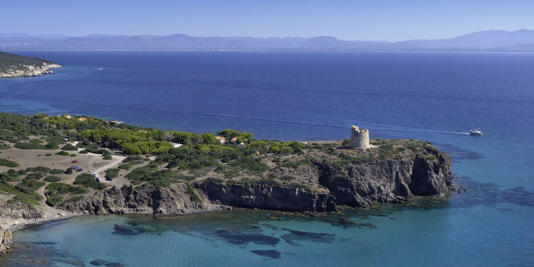 Torre Canai on Sant'Antioco island, Sardinia