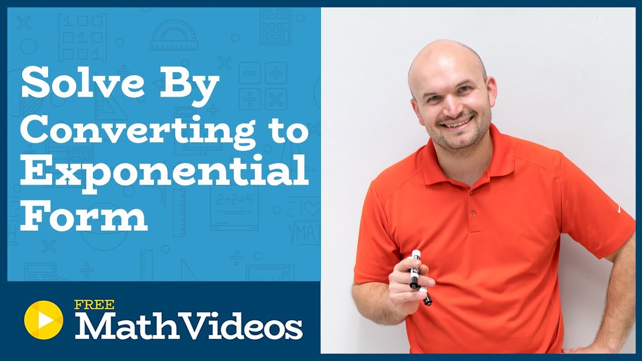 Master Solving Logarithmic Equations by Converting to Exponential Equations