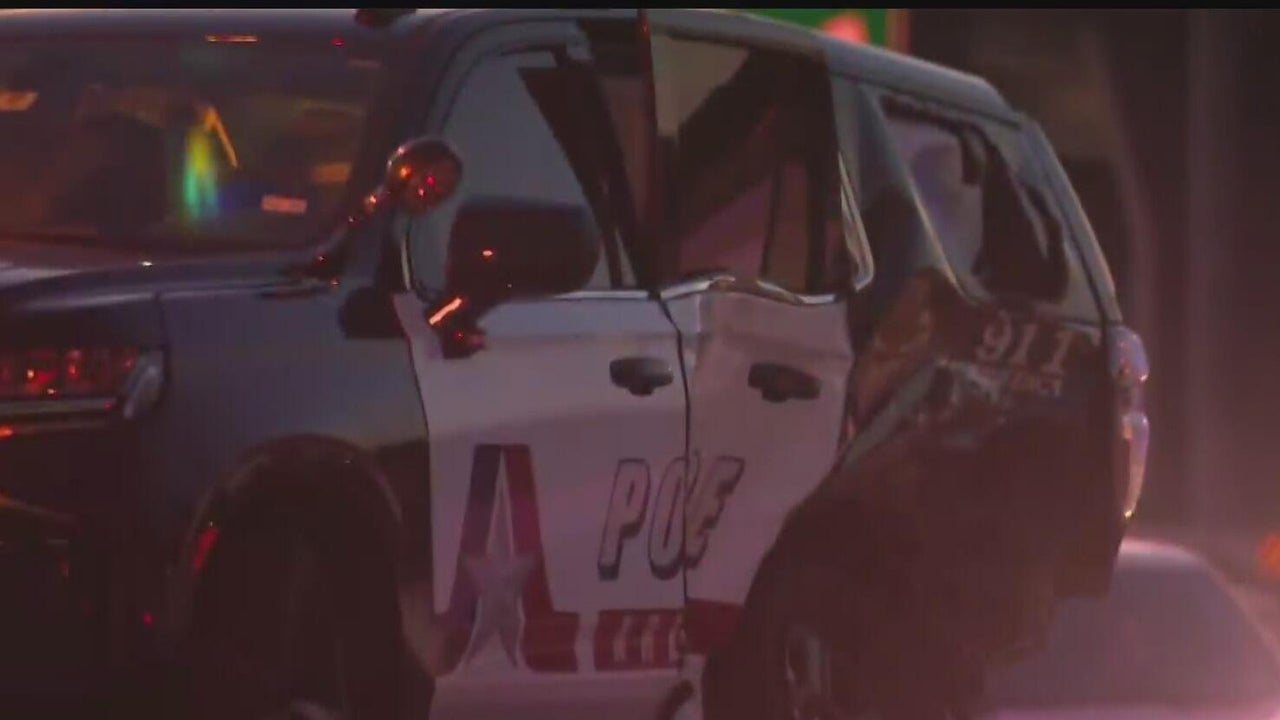 Investigation underway after driver crashes into Arlington patrol ...