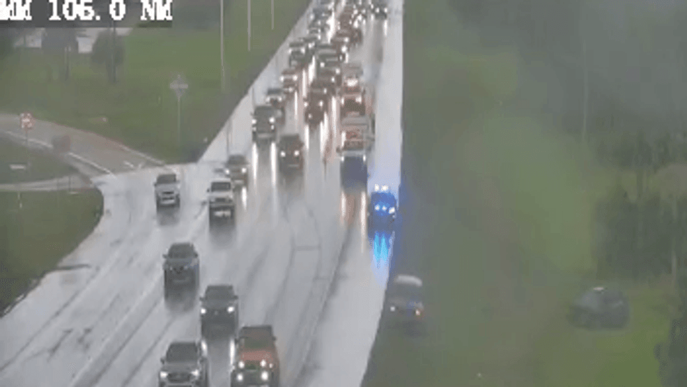 Crash on I-95 north closes lane in Martin County, snarling traffic