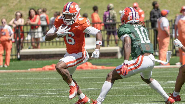 Four offensive standouts from Clemson’s spring game