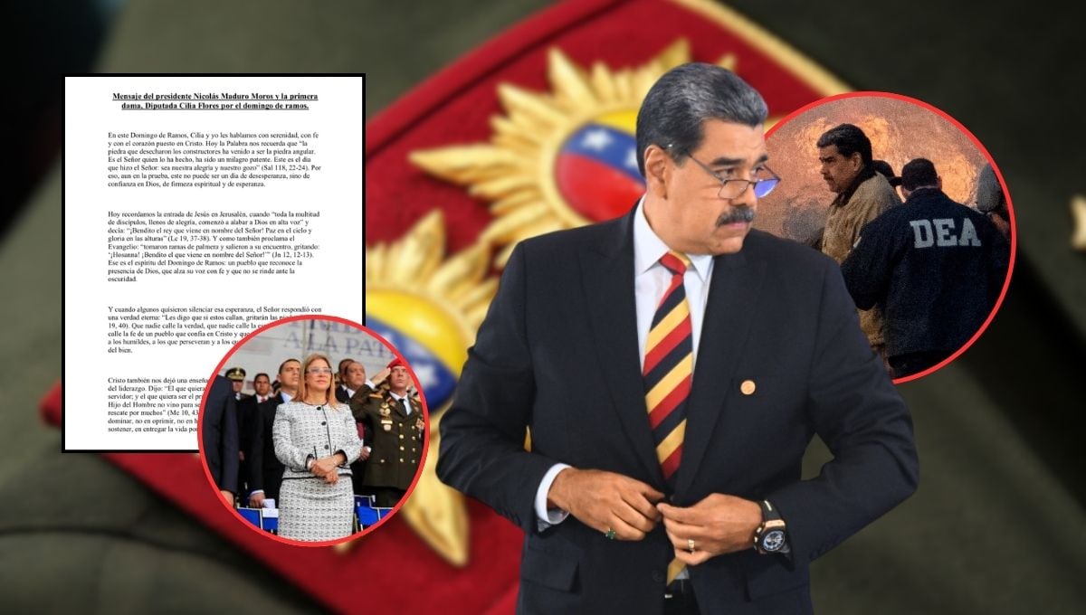 Nicolás Maduro y Cilia Flores llaman a la paz desde prisión en mensaje ...