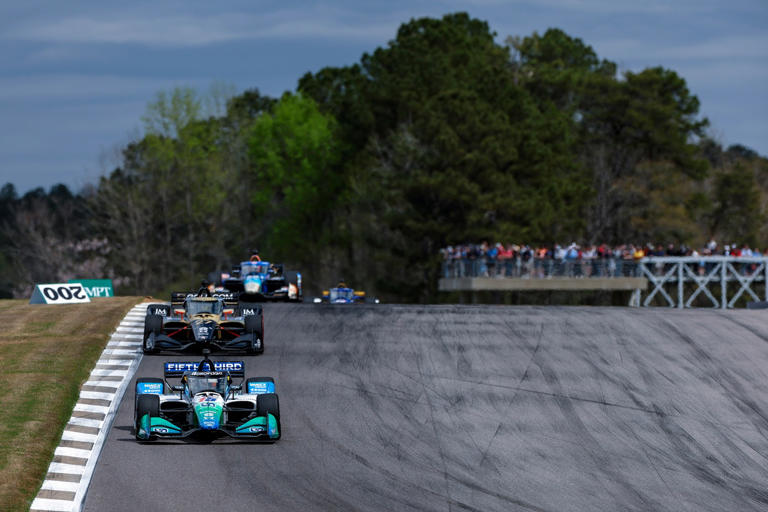 Graham Rahal ends 41-race podium drought with third-place Barber finish